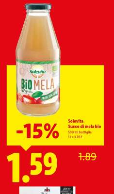 Solevita Succo di mela bio