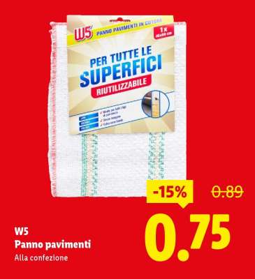 W5 Panno pavimenti