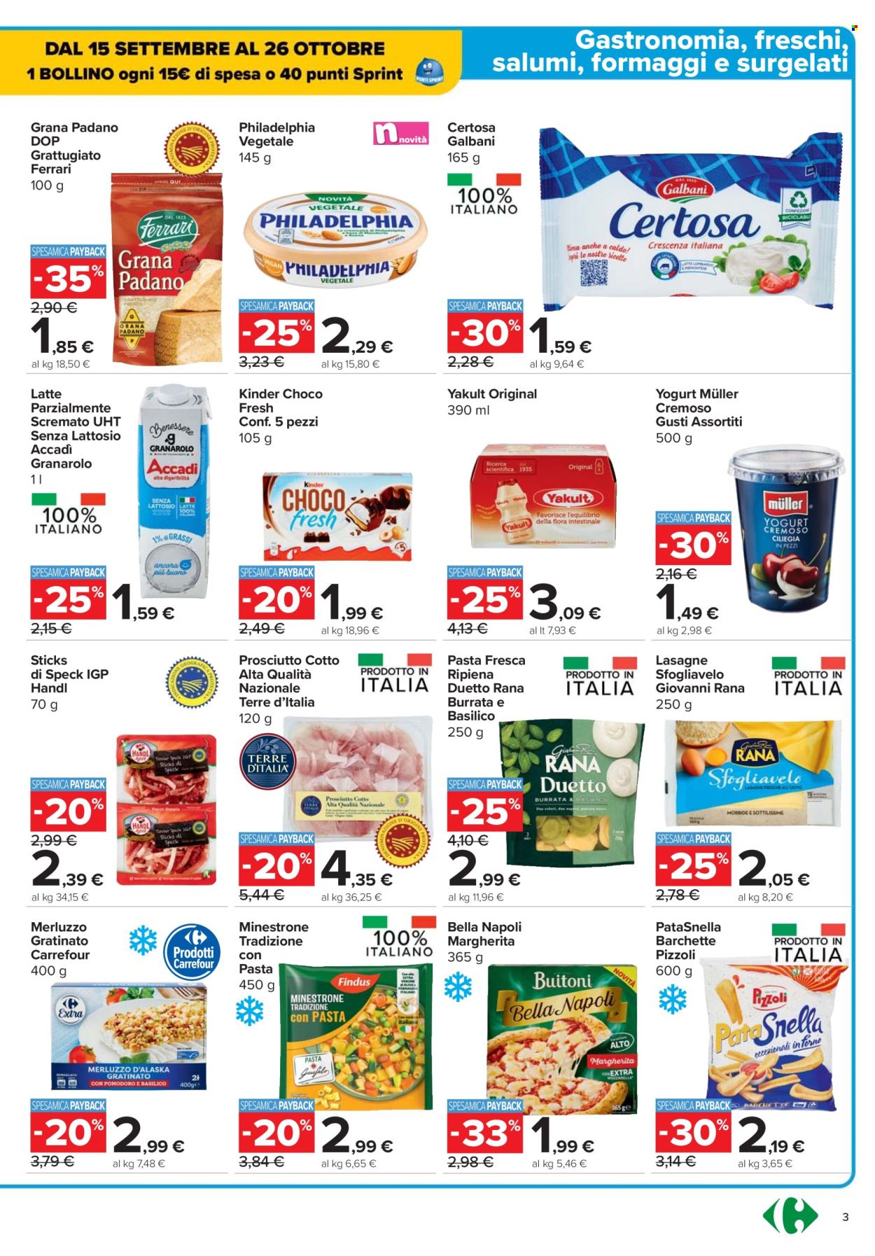 Volantino Carrefour - 2/10/2025 - 12/10/2025. Pagina 3