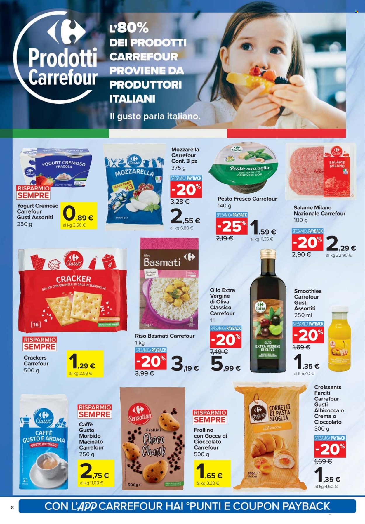 Volantino Carrefour - 2/10/2025 - 12/10/2025. Pagina 8
