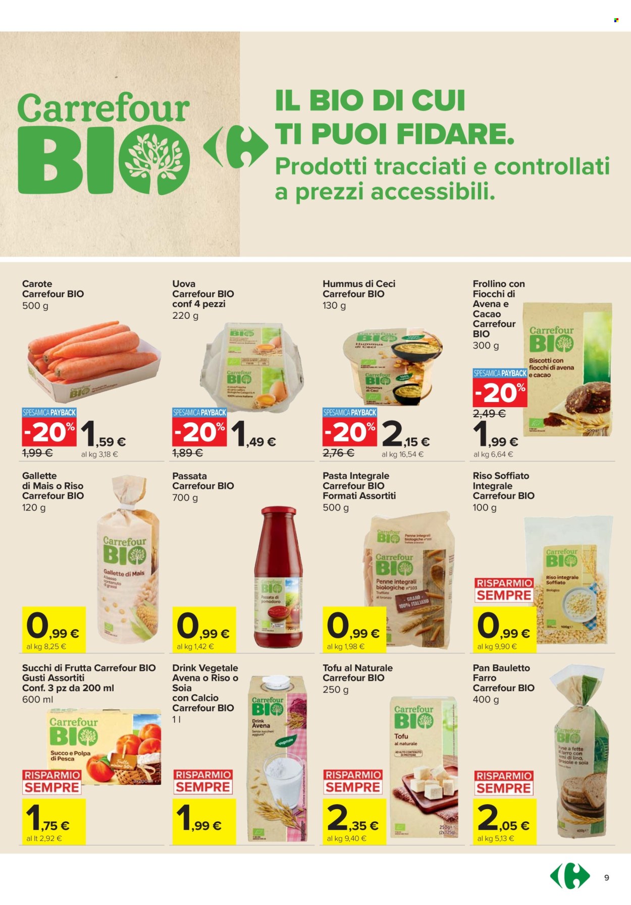 Volantino Carrefour - 2/10/2025 - 12/10/2025. Pagina 9