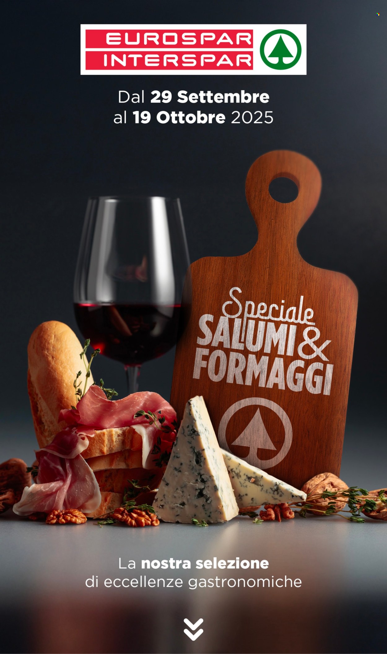 Volantino Eurospar - 29/9/2025 - 19/10/2025. Pagina 1