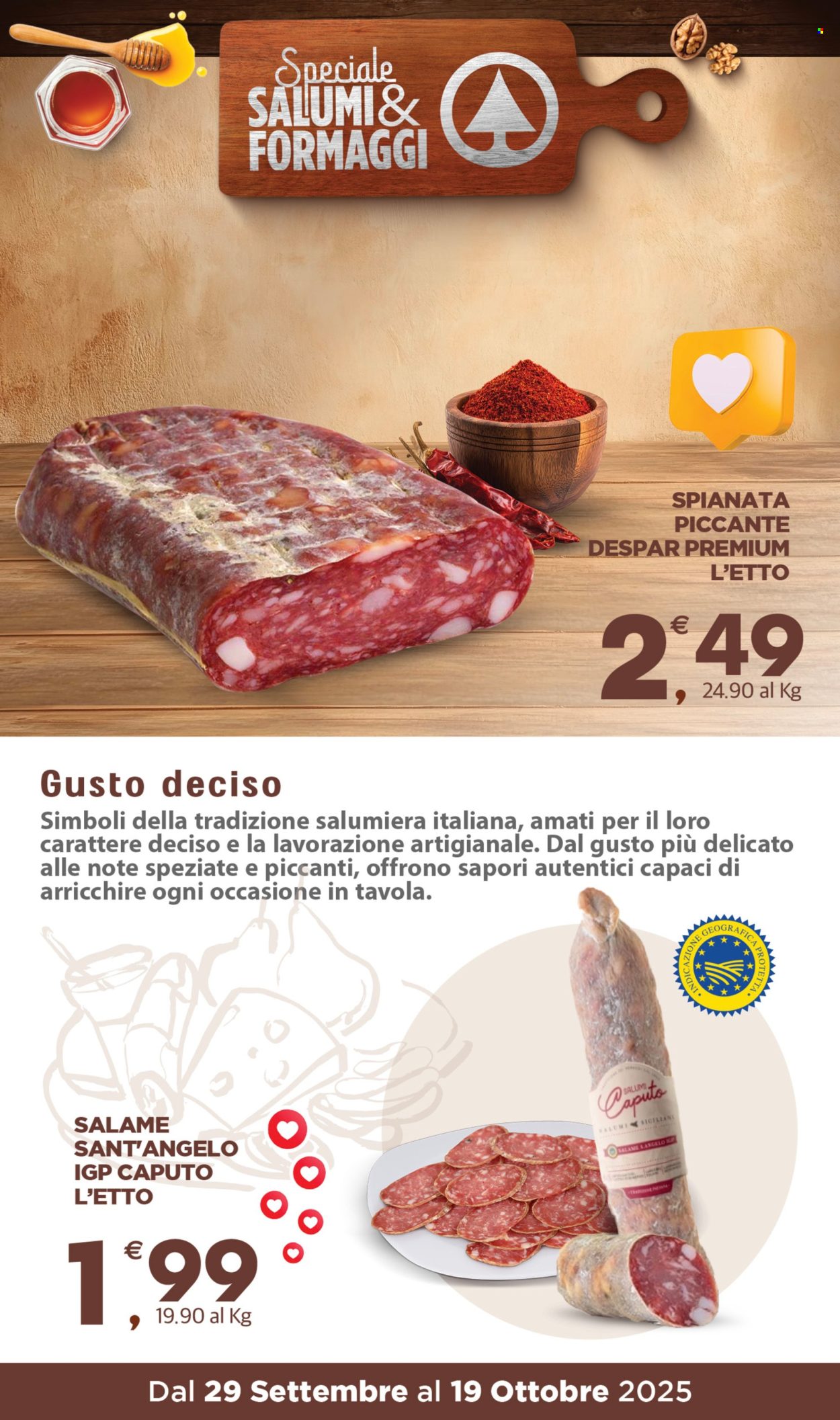 Volantino Eurospar - 29/9/2025 - 19/10/2025. Pagina 13