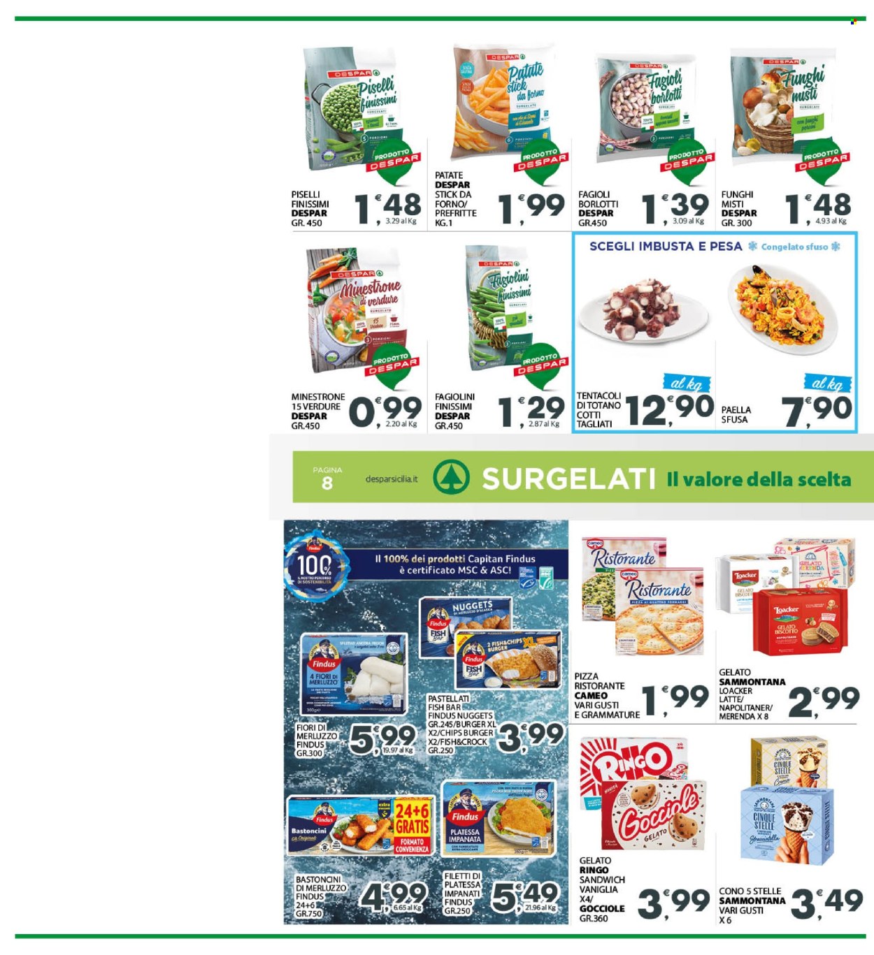Volantino Eurospar - 29/9/2025 - 9/10/2025. Pagina 8