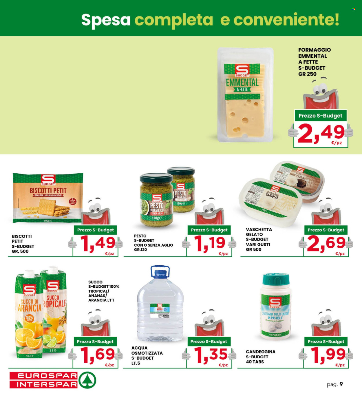 Volantino Eurospar - 29/9/2025 - 9/10/2025. Pagina 9