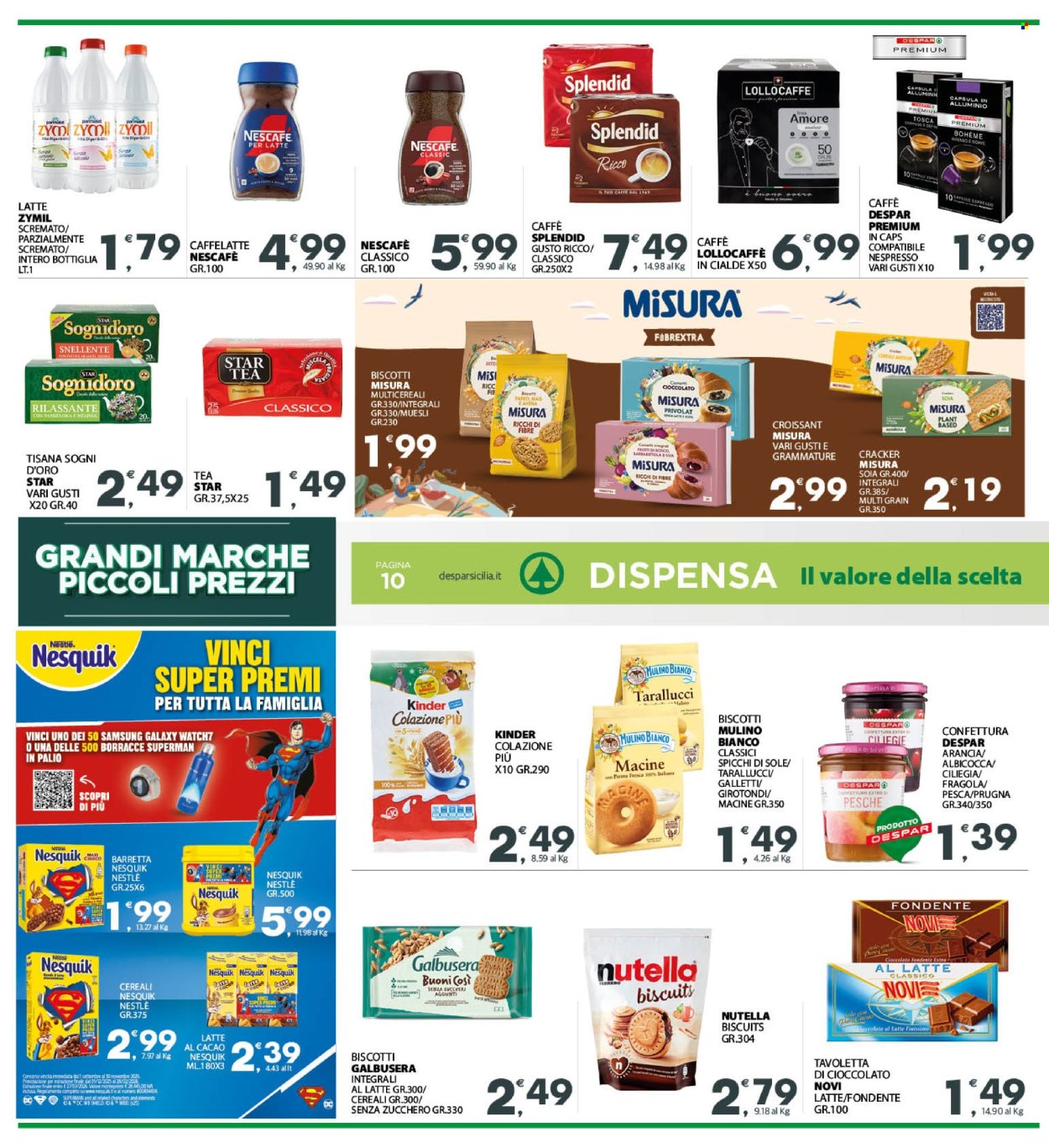 Volantino Eurospar - 29/9/2025 - 9/10/2025. Pagina 10