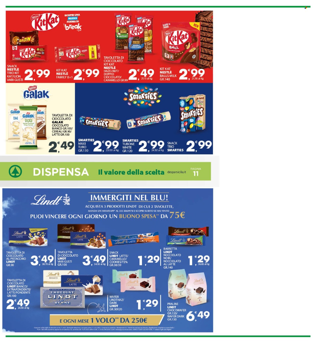 Volantino Eurospar - 29/9/2025 - 9/10/2025. Pagina 11