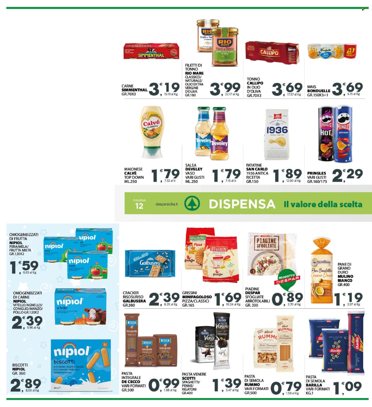 Volantino Eurospar - 29/9/2025 - 9/10/2025. Pagina 12