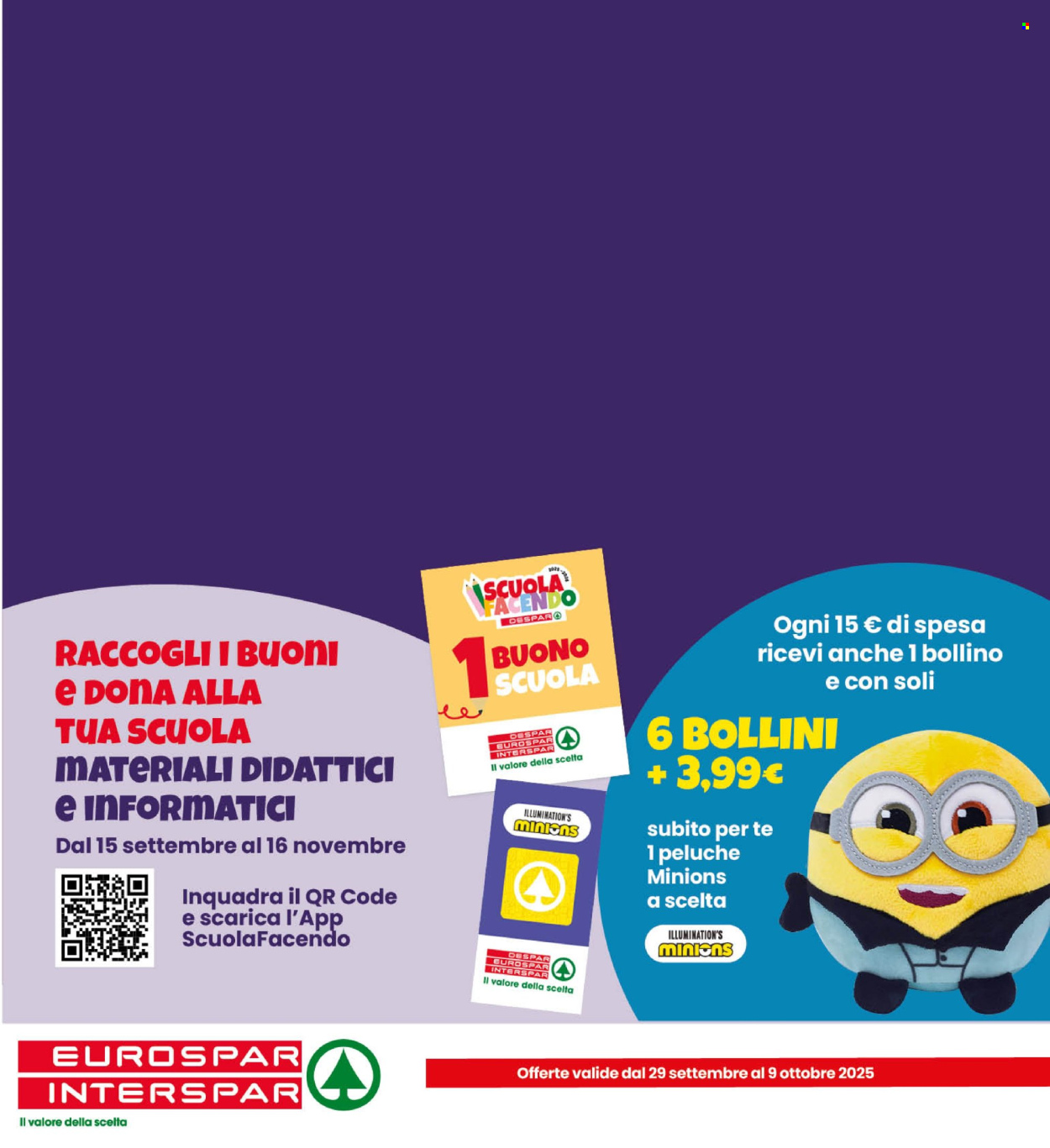 Volantino Eurospar - 29/9/2025 - 9/10/2025. Pagina 19