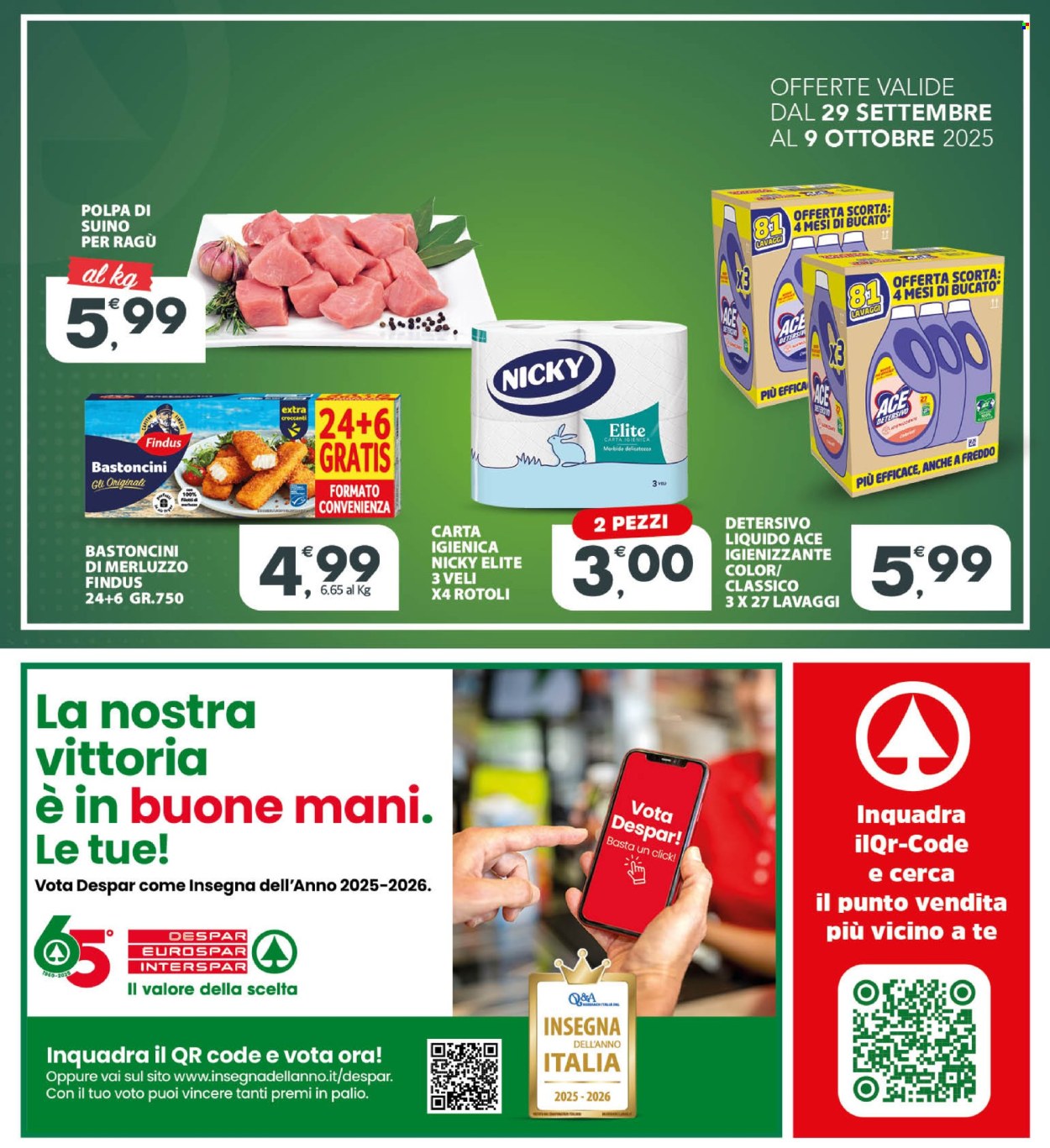 Volantino Eurospar - 29/9/2025 - 9/10/2025. Pagina 24