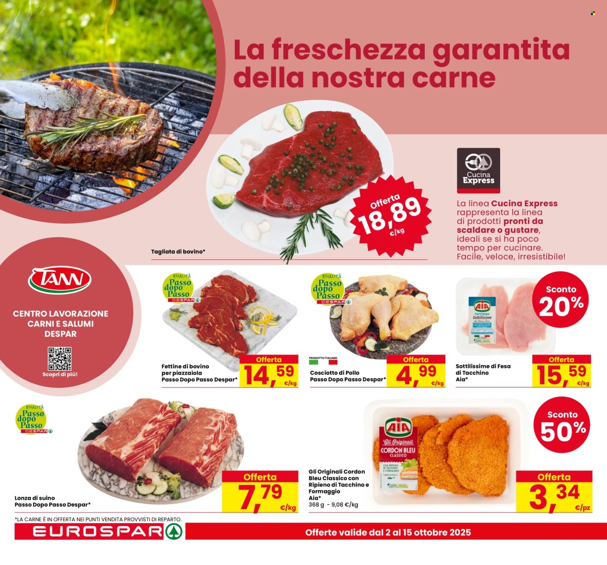 Volantino Eurospar - 2/10/2025 - 11/10/2025. Pagina 12