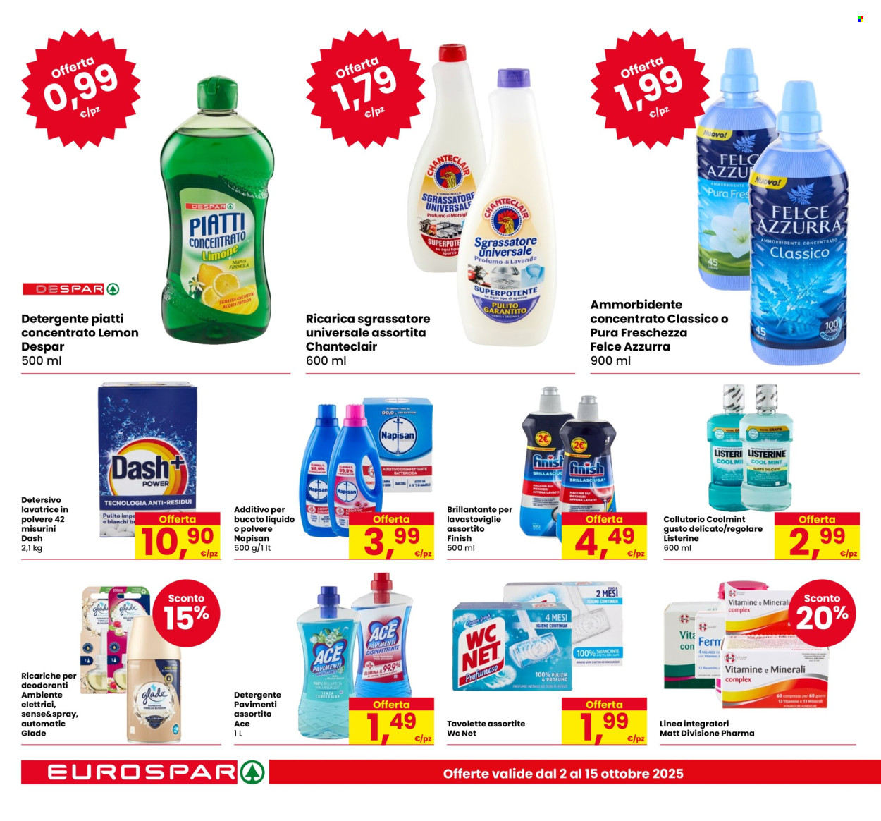Volantino Eurospar - 2/10/2025 - 11/10/2025. Pagina 24