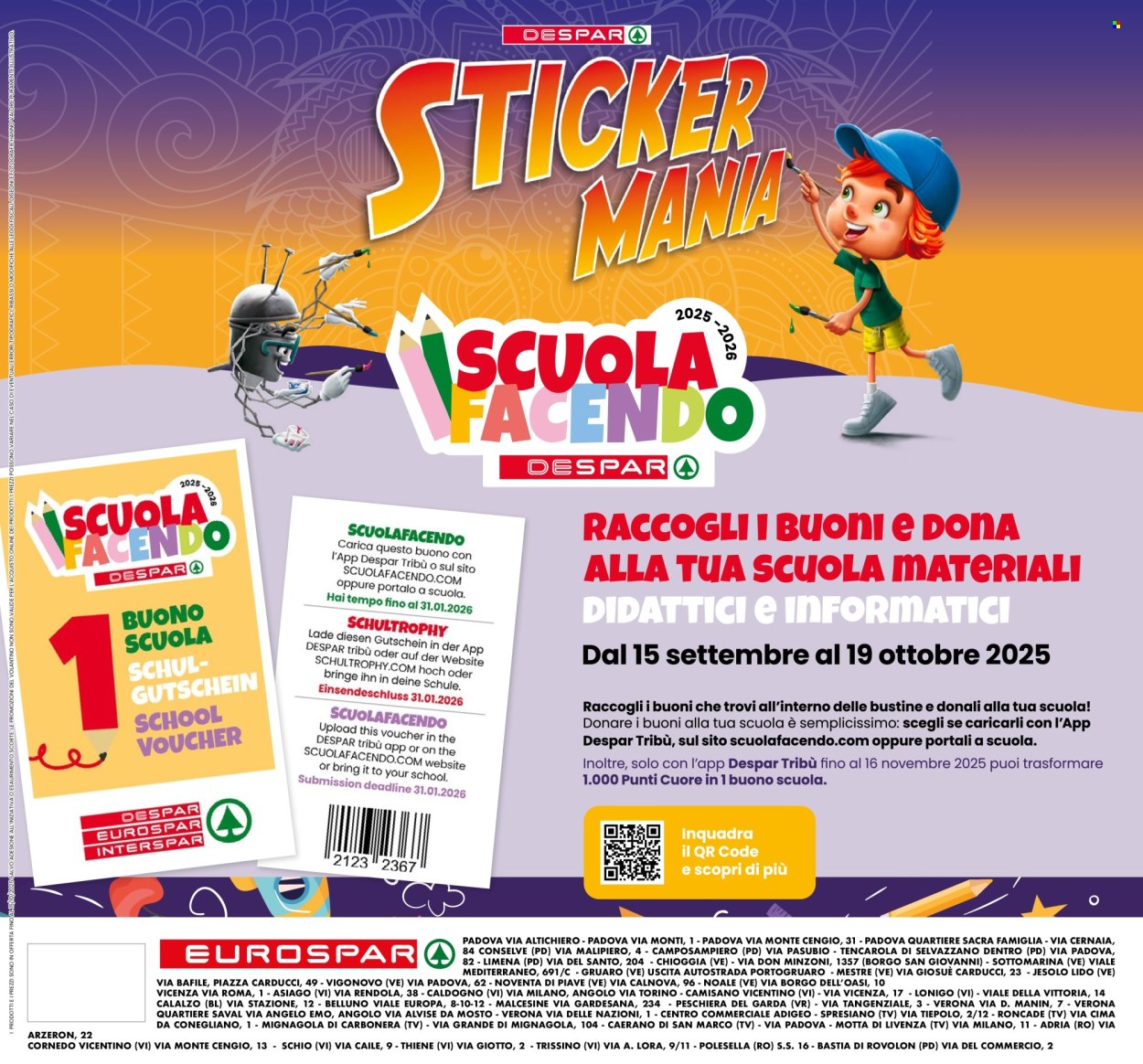 Volantino Eurospar - 2/10/2025 - 11/10/2025. Pagina 28
