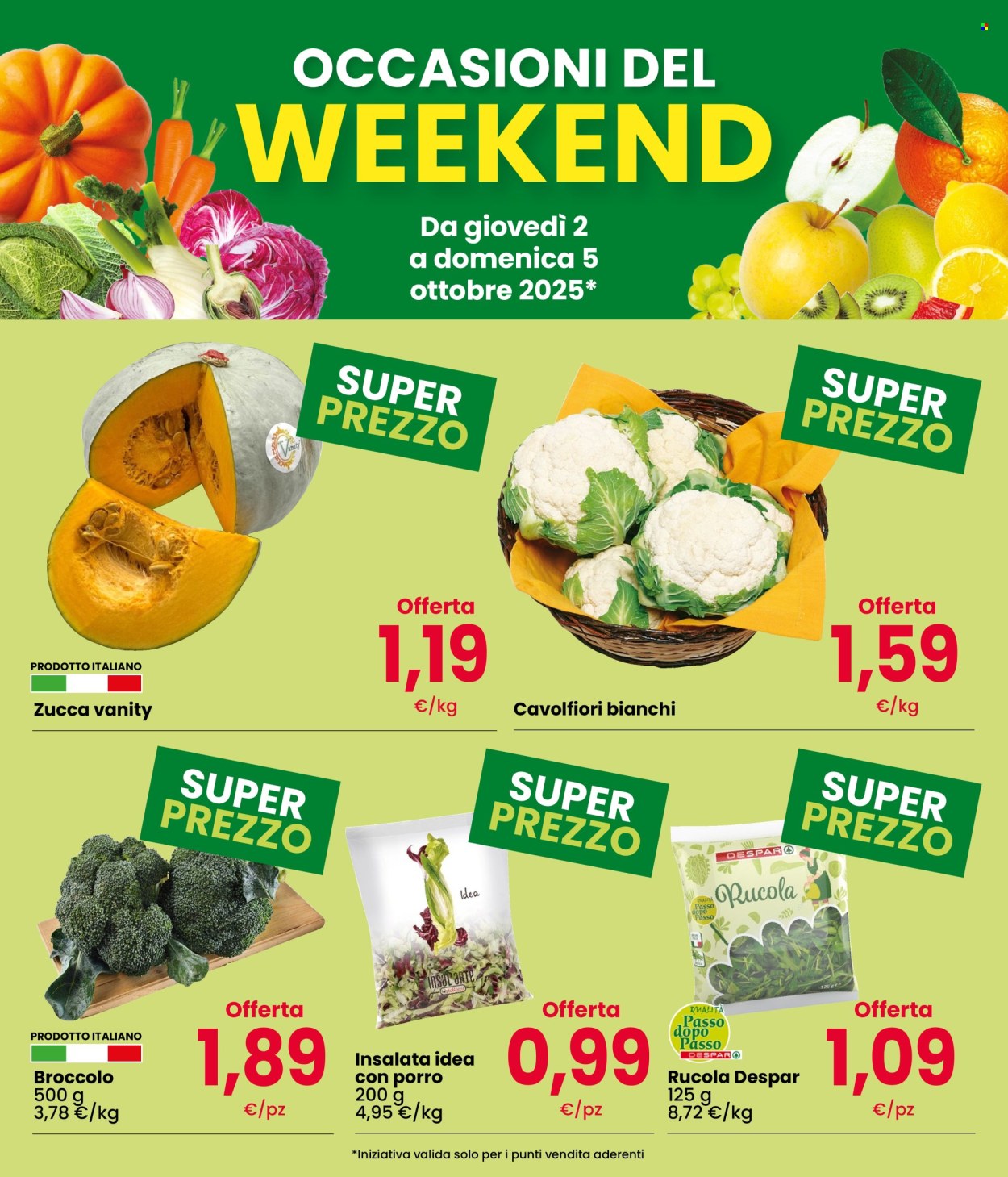 Volantino Eurospar - 2/10/2025 - 5/10/2025. Pagina 3