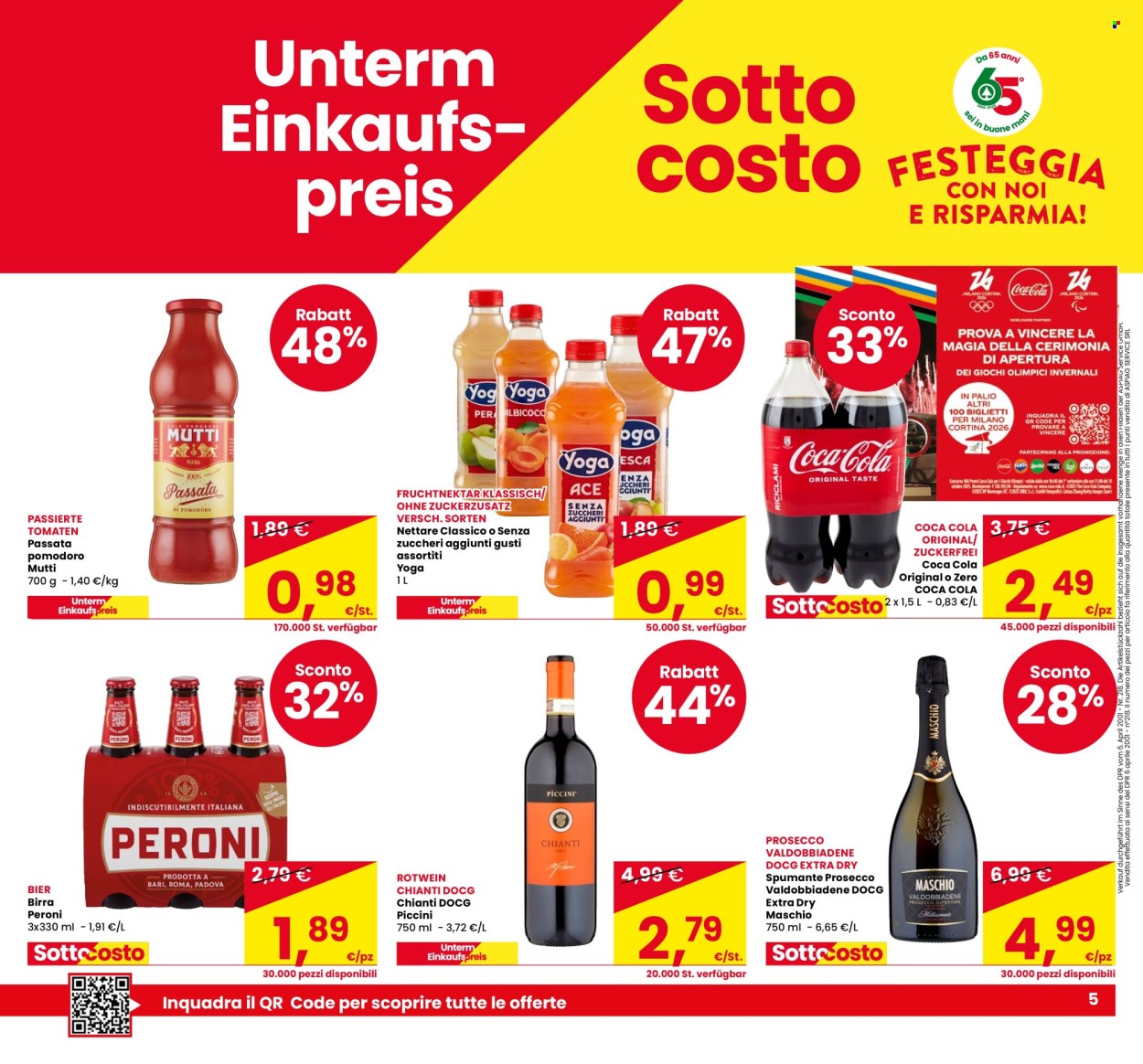 Volantino Eurospar - 2/10/2025 - 11/10/2025. Pagina 5