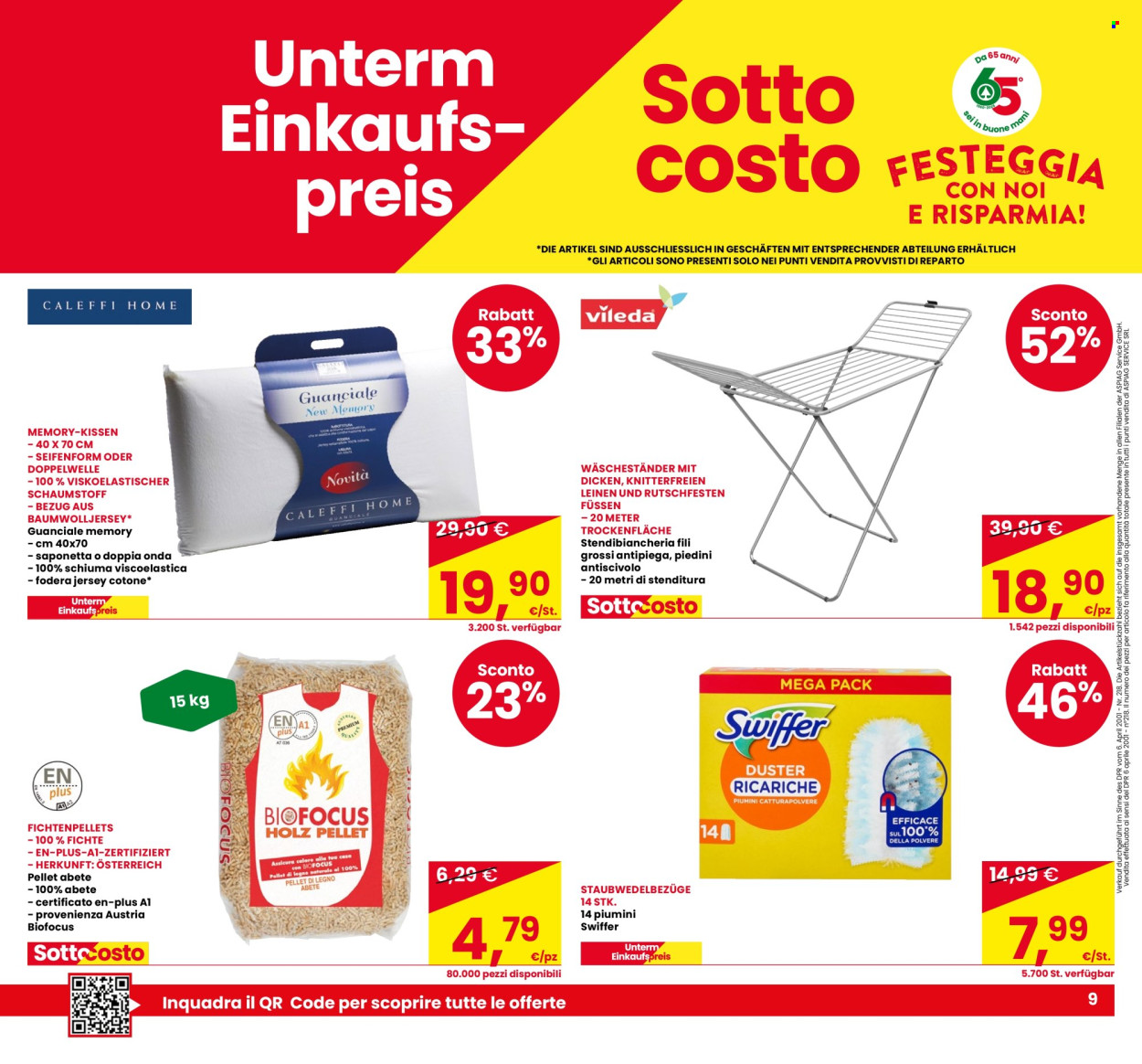 Volantino Eurospar - 2/10/2025 - 11/10/2025. Pagina 9