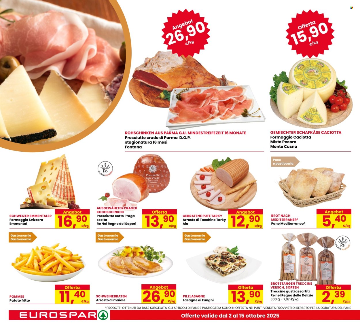 Volantino Eurospar - 2/10/2025 - 11/10/2025. Pagina 16