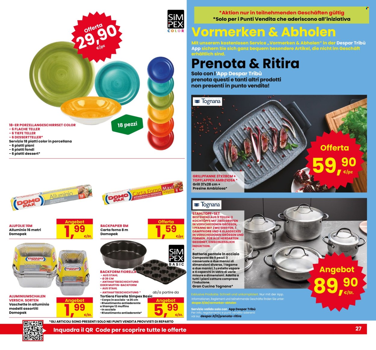 Volantino Eurospar - 2/10/2025 - 11/10/2025. Pagina 27