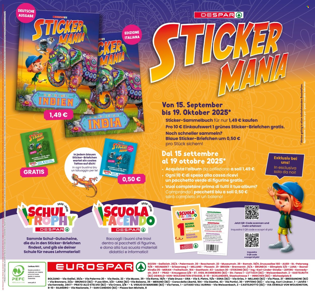 Volantino Eurospar - 2/10/2025 - 11/10/2025. Pagina 28