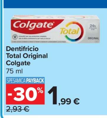 Dentifricio Total Original Colgate