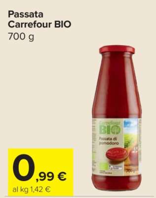 Passata Carrefour Bio