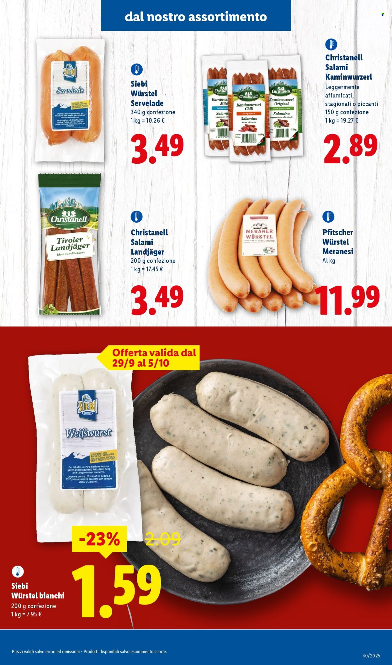 Volantino Lidl - 29/9/2025 - 5/10/2025. Pagina 3