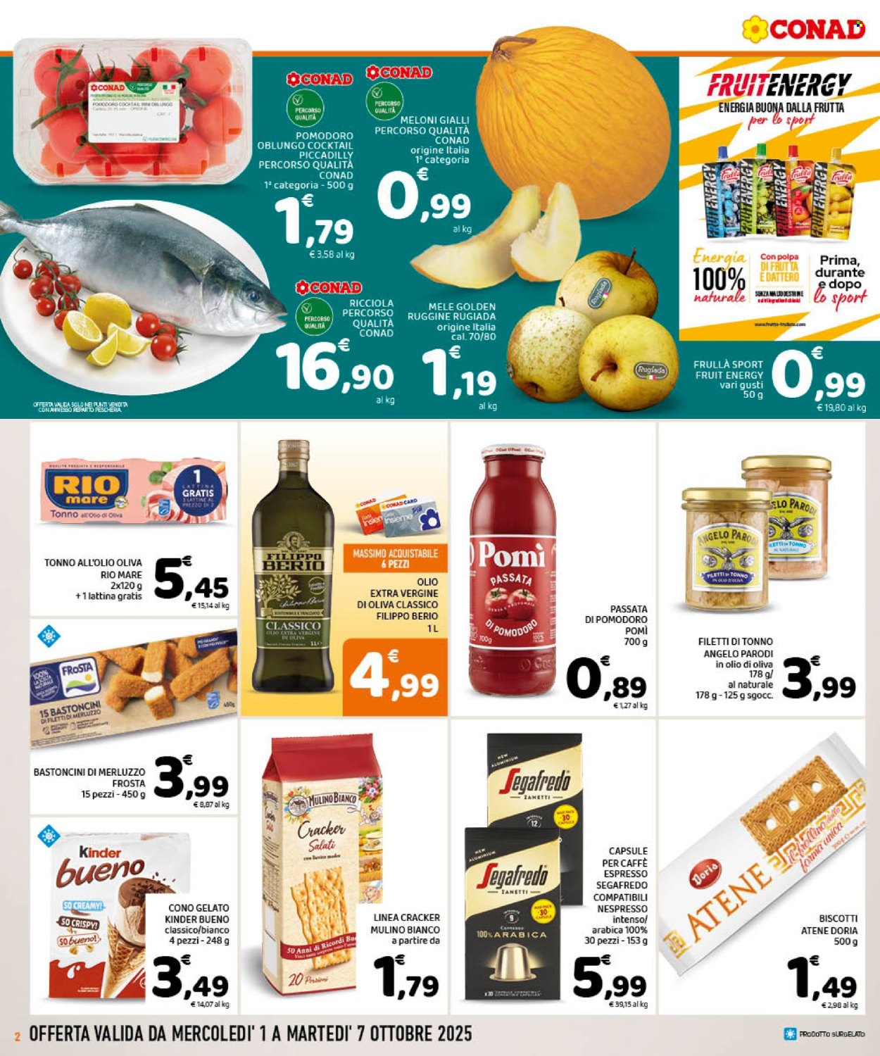 Volantino Conad - 1/10/2025 - 7/10/2025. Pagina 2