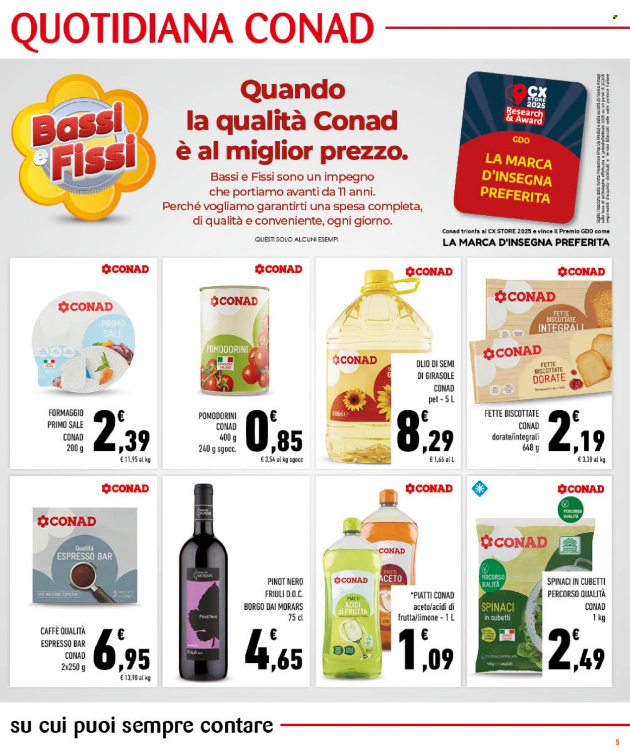 Volantino Conad - 1/10/2025 - 7/10/2025. Pagina 5
