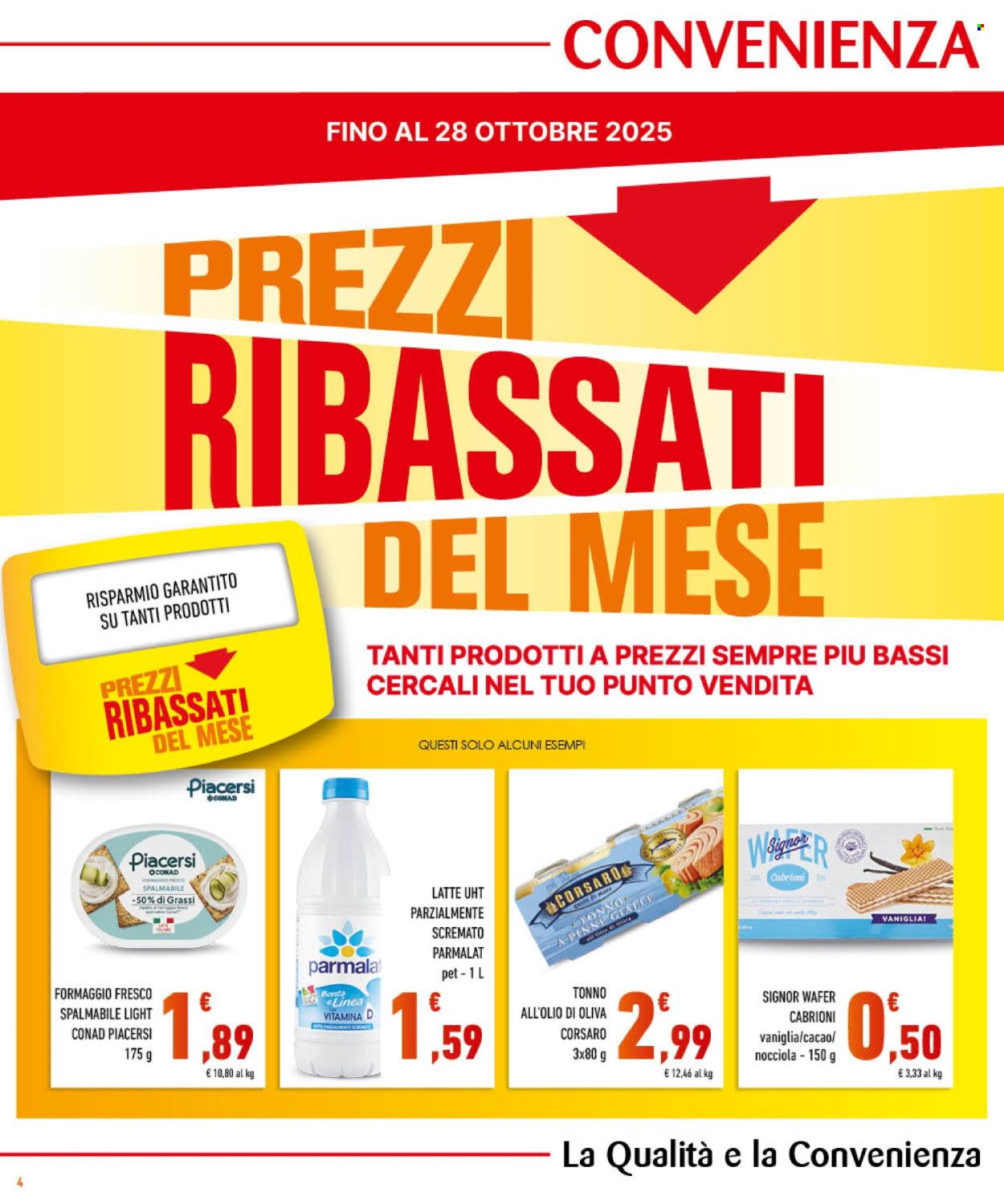 Volantino Conad - 1/10/2025 - 7/10/2025. Pagina 4