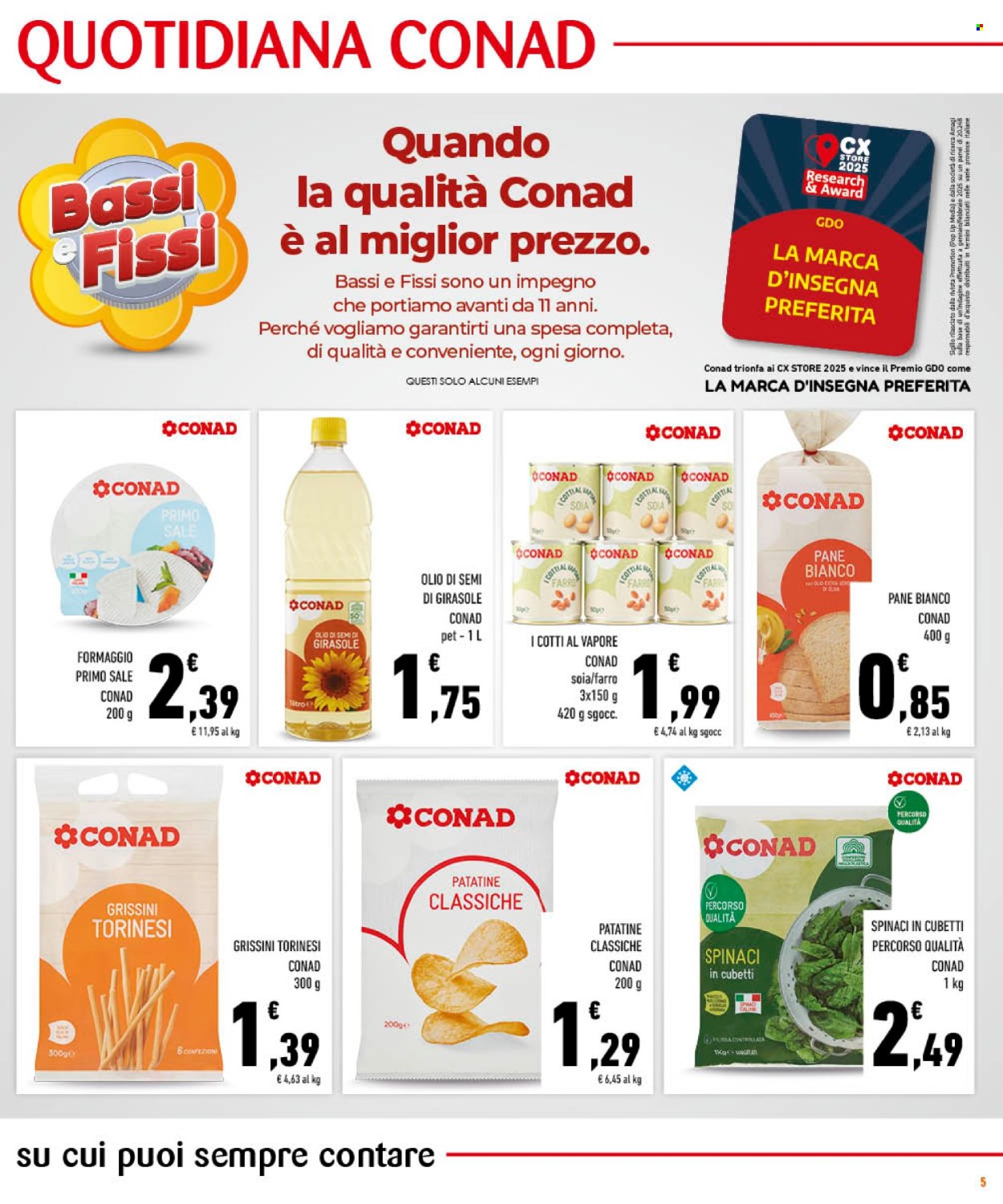 Volantino Conad - 1/10/2025 - 7/10/2025. Pagina 5
