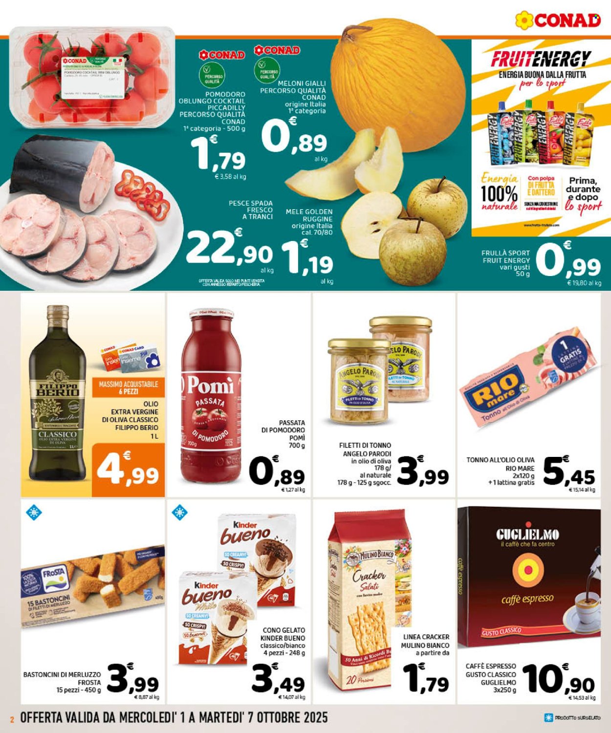 Volantino Conad - 1/10/2025 - 7/10/2025. Pagina 2