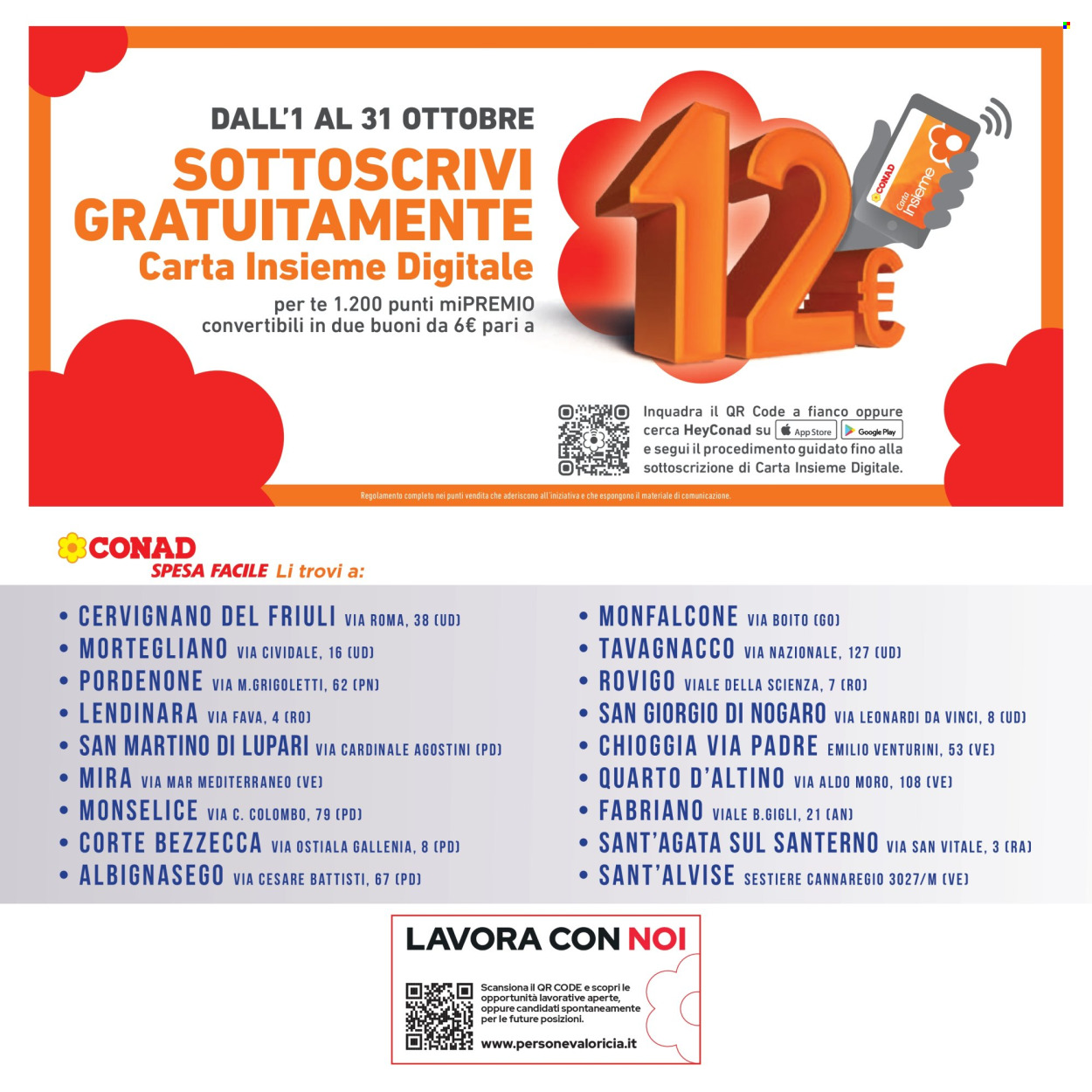 Volantino Spesa Facile Conad - 1/10/2025 - 31/10/2025. Pagina 8