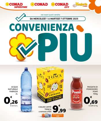 Volantino Conad - 1/10/2025 - 7/10/2025.