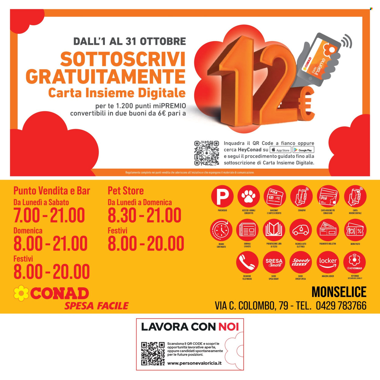 Volantino Spesa Facile Conad - 1/10/2025 - 31/10/2025. Pagina 8