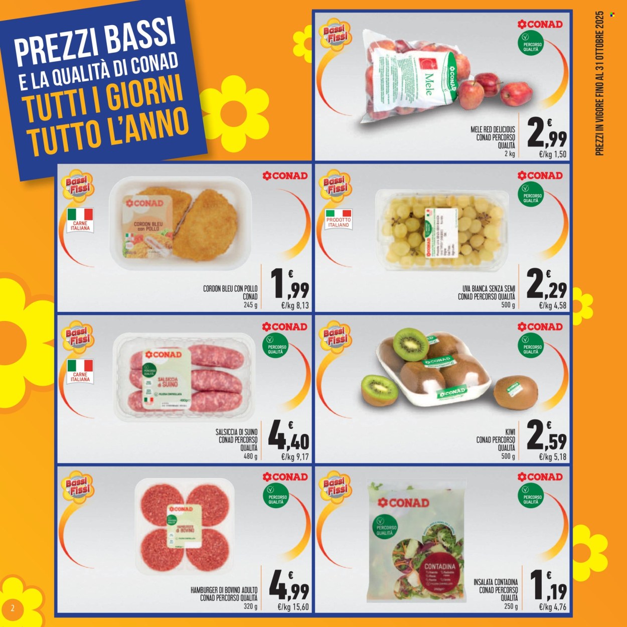 Volantino Spesa Facile Conad - 1/10/2025 - 31/10/2025. Pagina 2