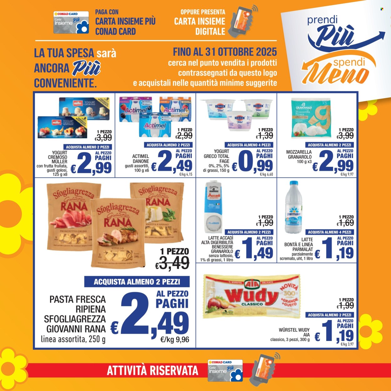 Volantino Spesa Facile Conad - 1/10/2025 - 31/10/2025. Pagina 4