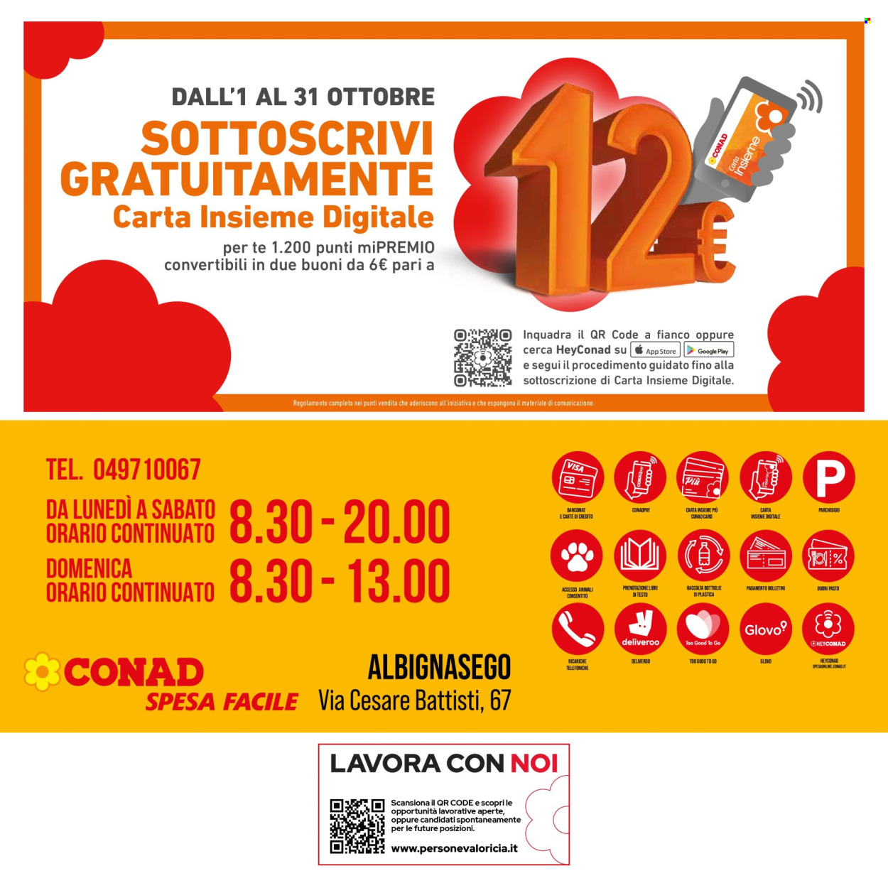Volantino Spesa Facile Conad - 1/10/2025 - 31/10/2025. Pagina 8