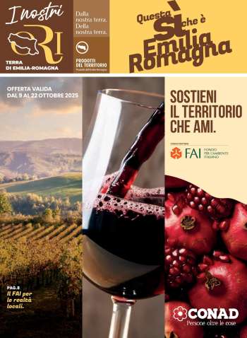 Volantino Conad - 9/10/2025 - 22/10/2025.