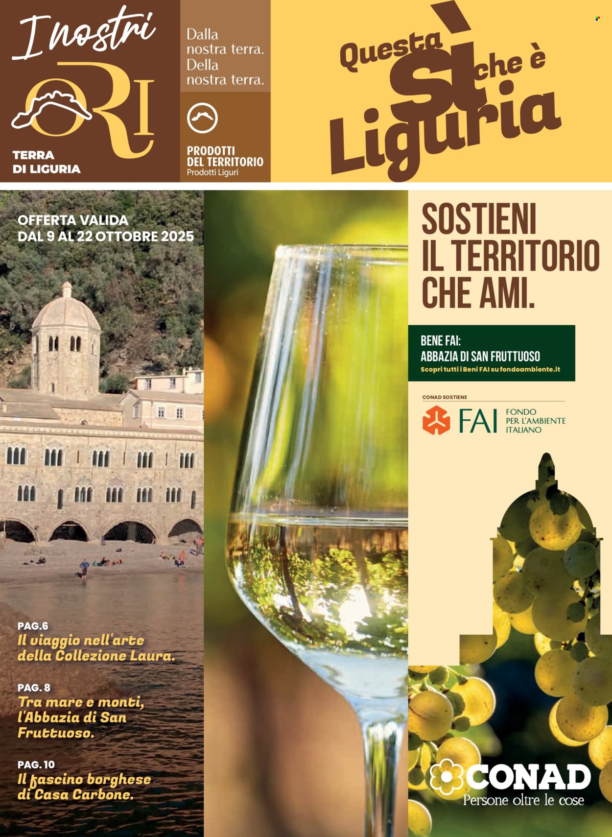 Volantino Conad - 9/10/2025 - 22/10/2025. Pagina 1