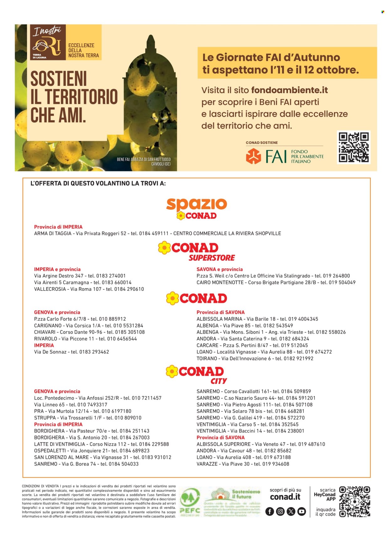 Volantino Conad - 9/10/2025 - 22/10/2025. Pagina 12