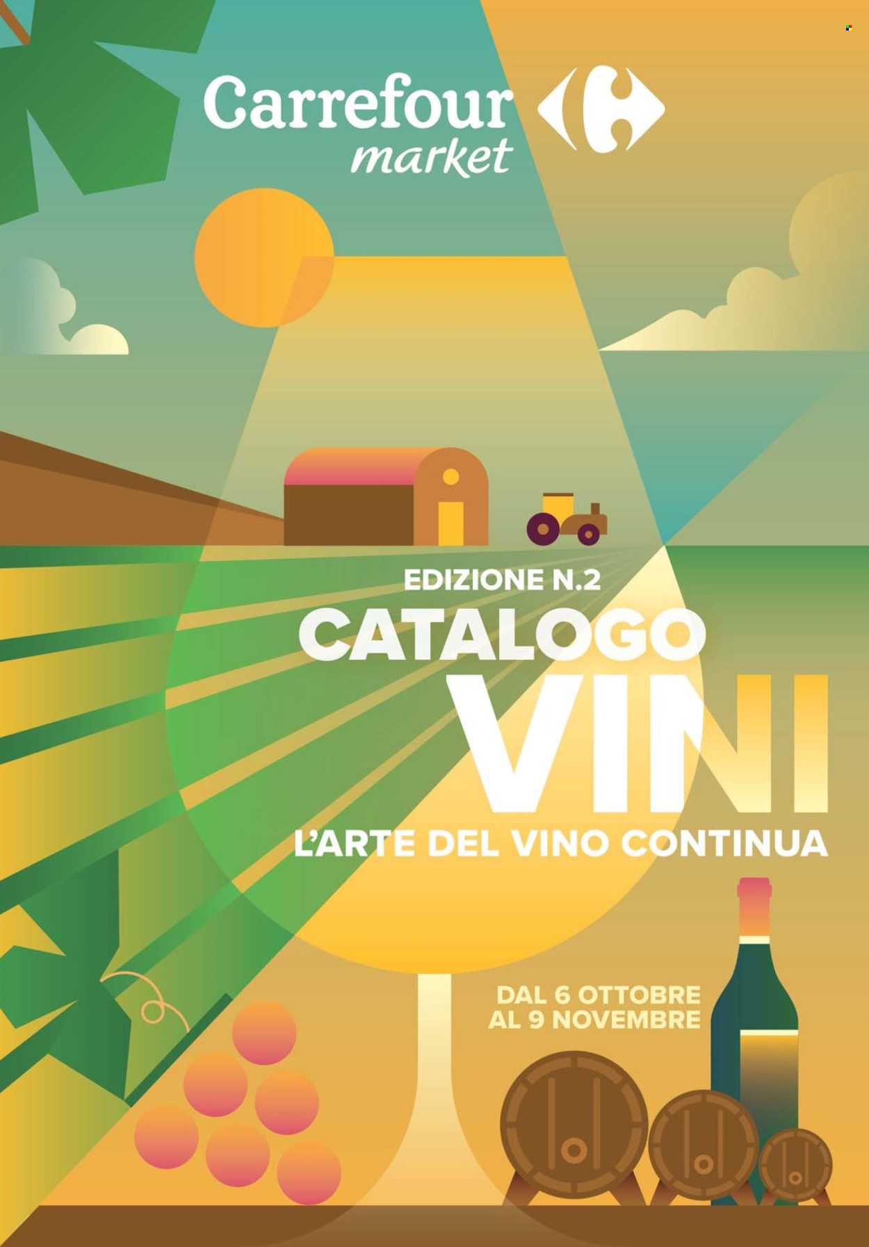 Volantino Carrefour - 6/10/2025 - 9/11/2025. Pagina 1