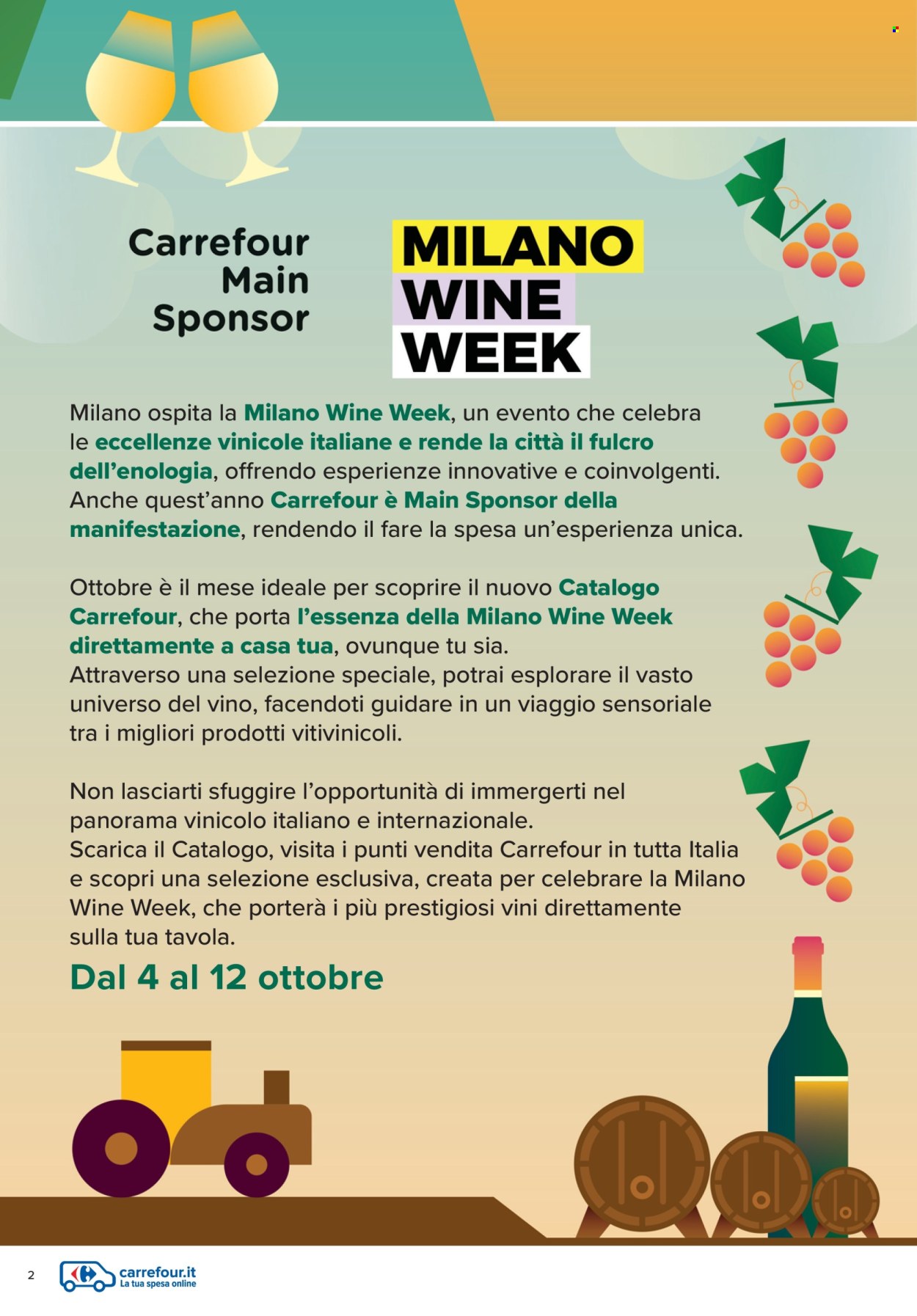 Volantino Carrefour - 6/10/2025 - 9/11/2025. Pagina 2
