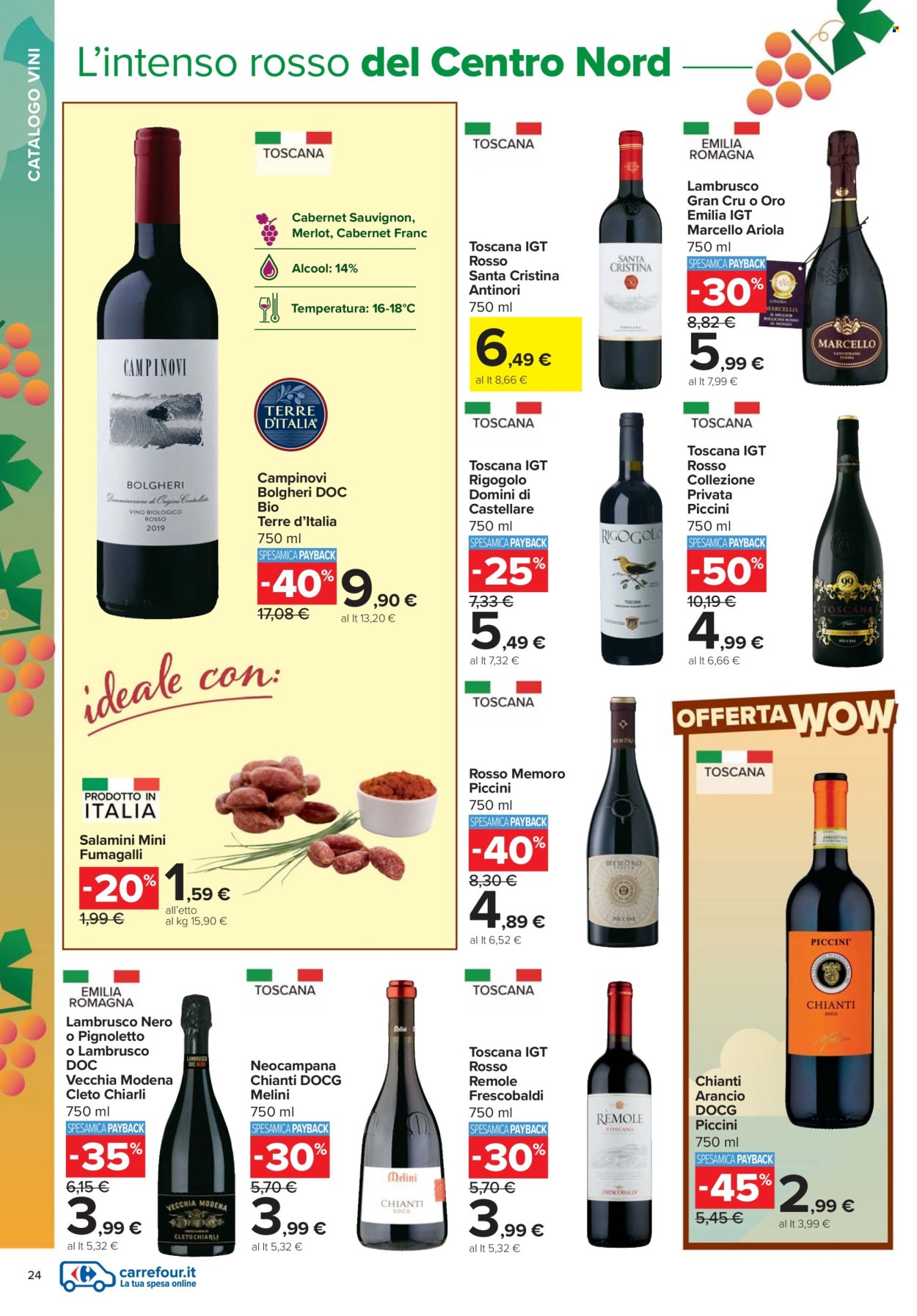 Volantino Carrefour - 6/10/2025 - 9/11/2025. Pagina 24