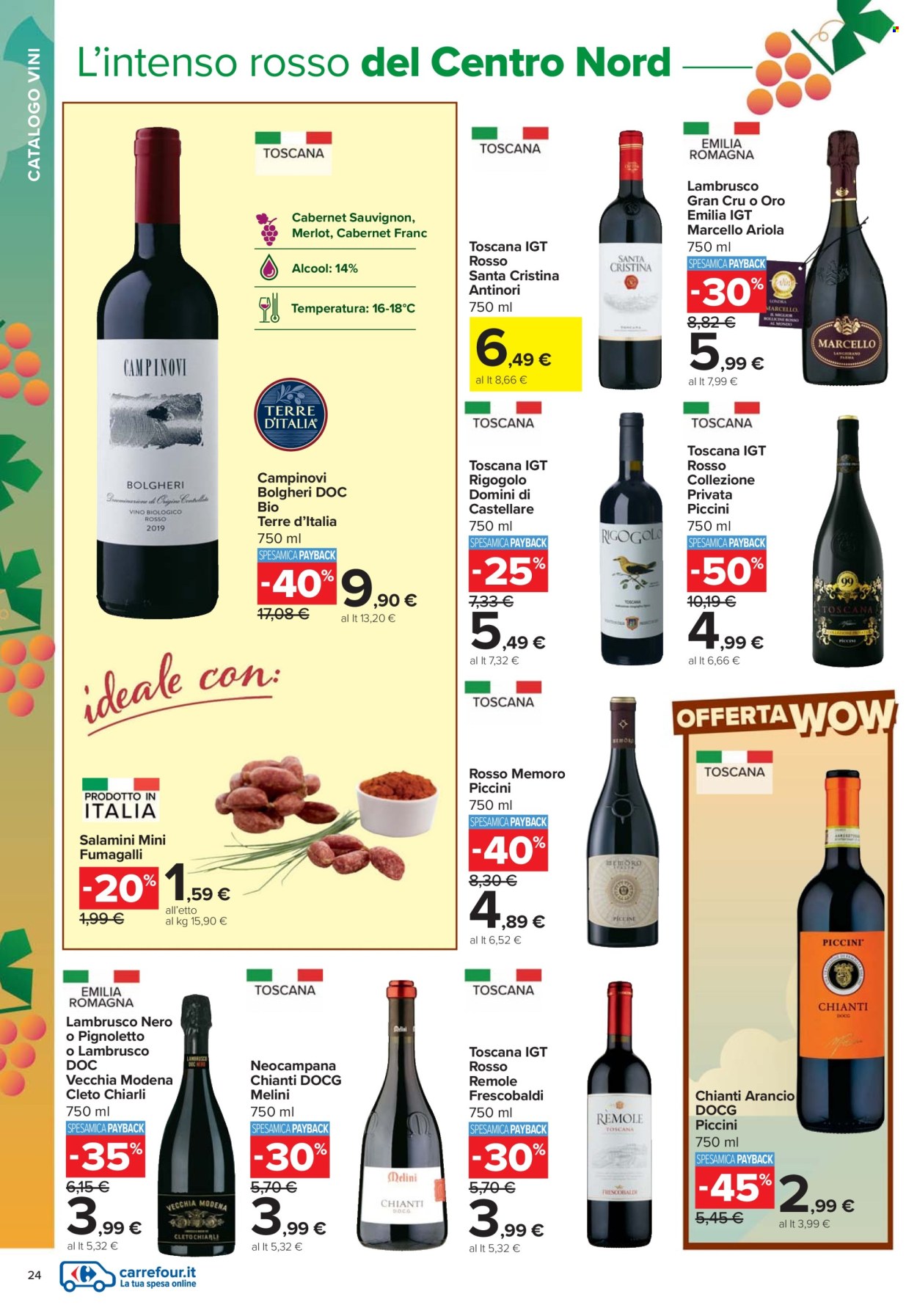 Volantino Carrefour - 6/10/2025 - 9/11/2025. Pagina 24