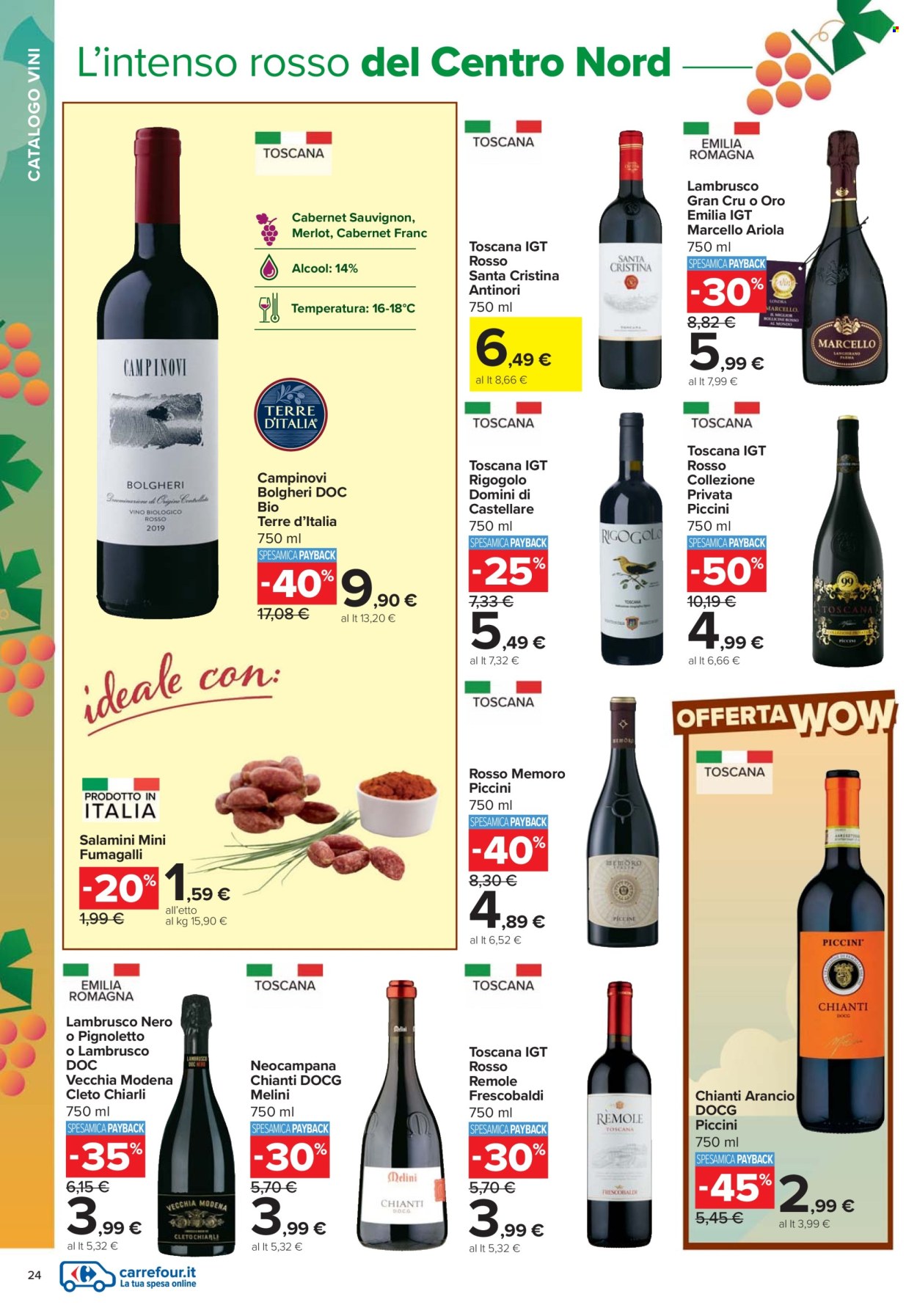 Volantino Carrefour - 6/10/2025 - 9/11/2025. Pagina 24