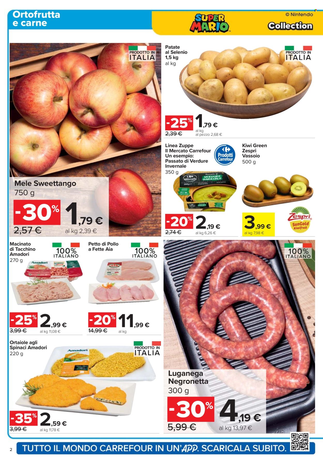 Volantino Carrefour - 2/10/2025 - 12/10/2025. Pagina 2
