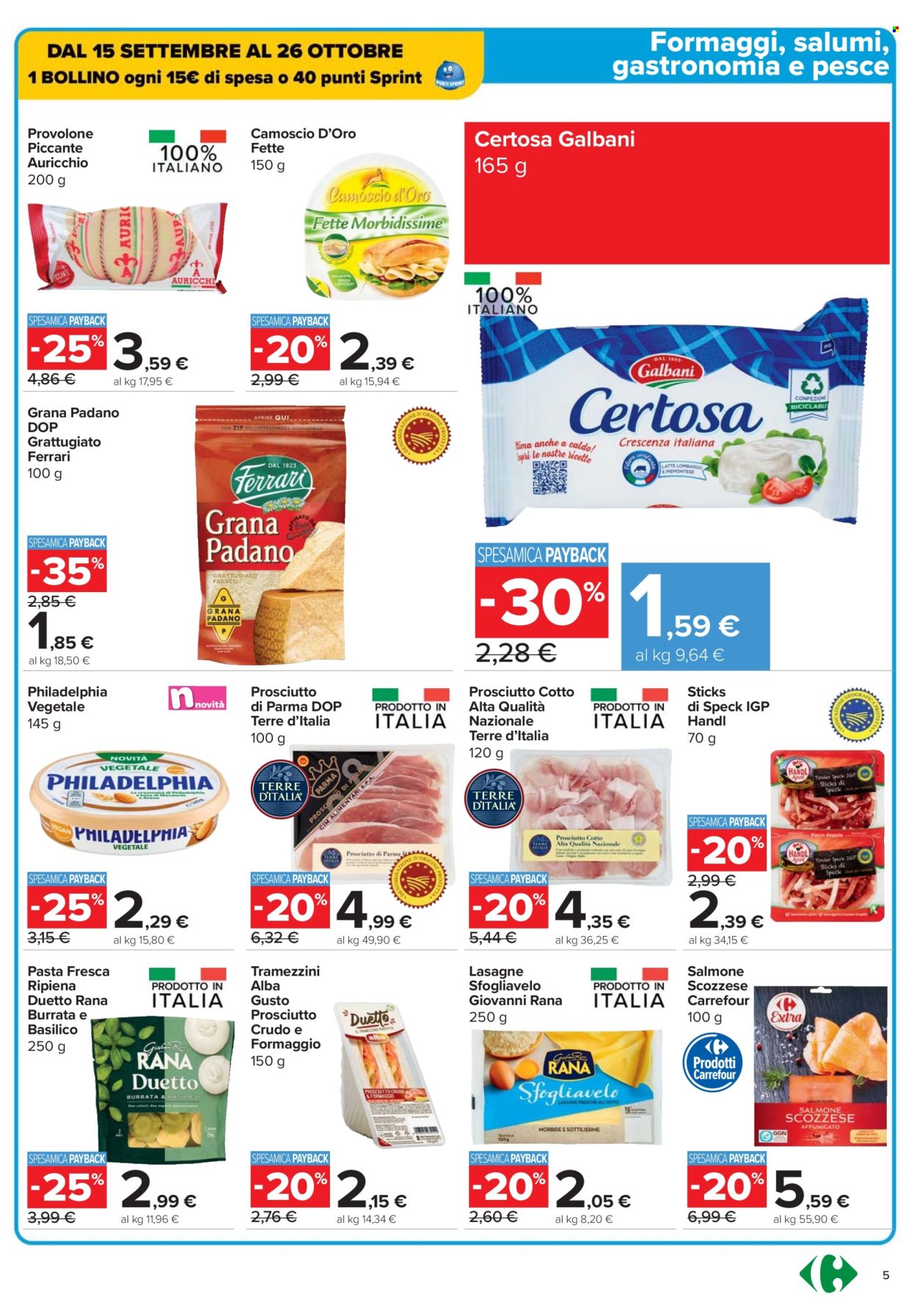 Volantino Carrefour - 2/10/2025 - 12/10/2025. Pagina 5