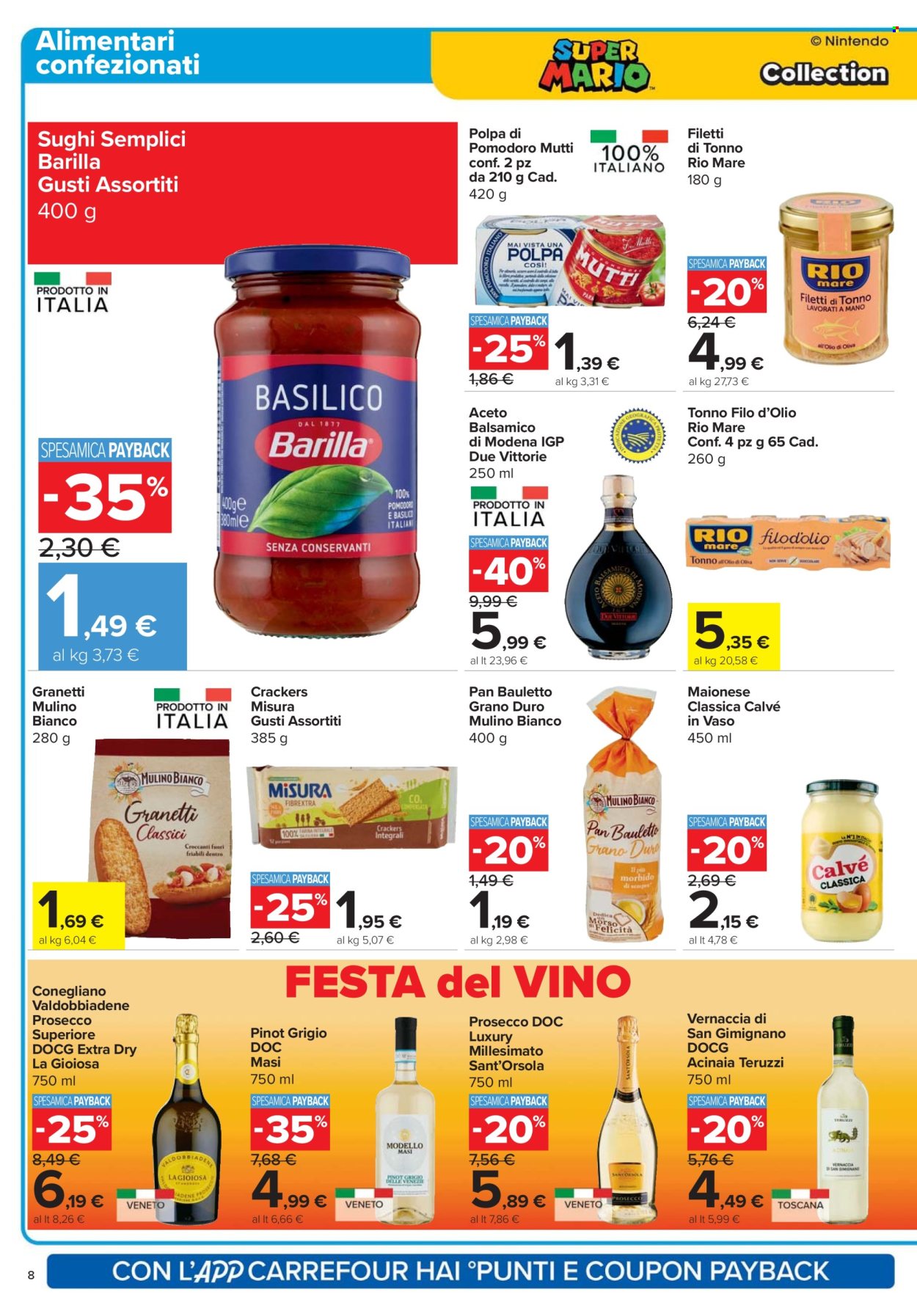 Volantino Carrefour - 2/10/2025 - 12/10/2025. Pagina 8