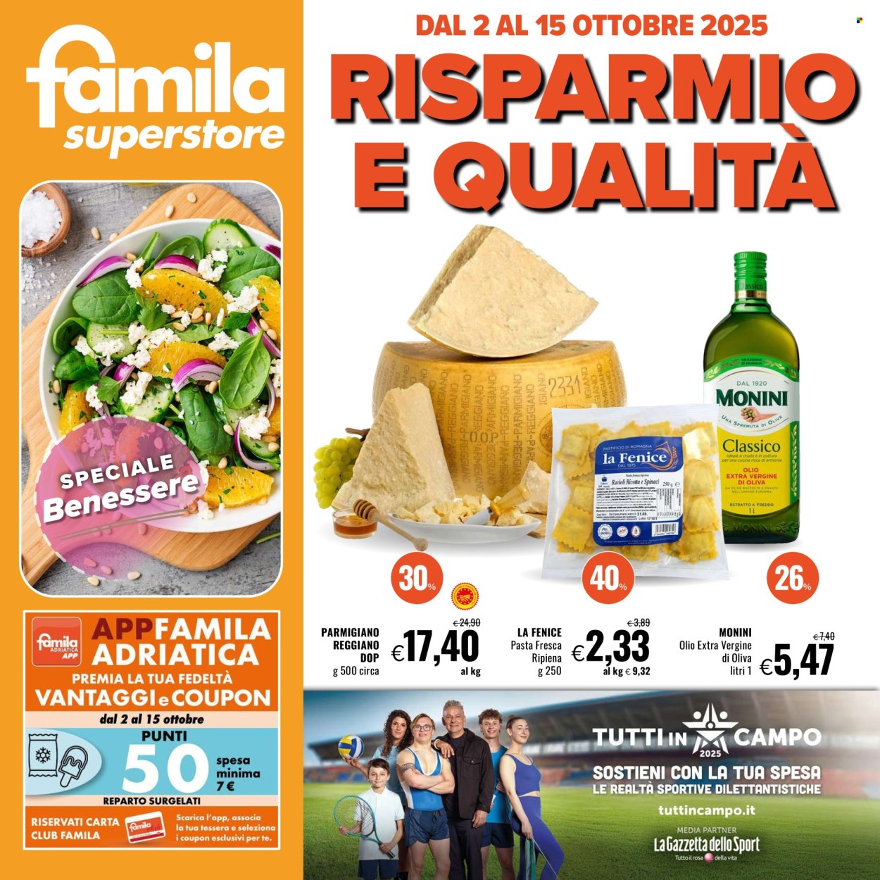 Volantino Famila - 2/10/2025 - 15/10/2025. Pagina 1
