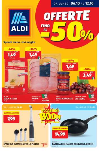 thumbnail - Volantino Aldi - Offerte fino al -50%